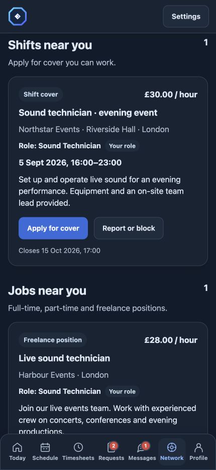 Operations OS worker app: Your next opportunity, connected